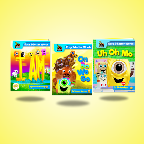 2-Letter Book Bundle - 3 Kits - Videos and Worksheets - Instant Digital Access