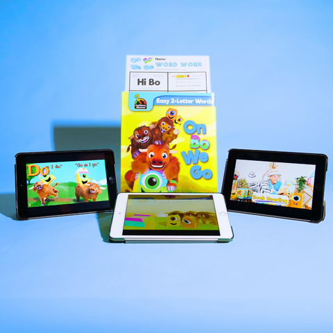 Reading Starter Kit Bundle - 3 Kits - Videos and Activity Worksheets - Instant Digital Access